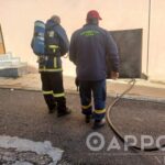 Πυρκαγιά σε υπόγειο διαμερίσματος επί της οδού Μανιακίου στην Καλαμάτα