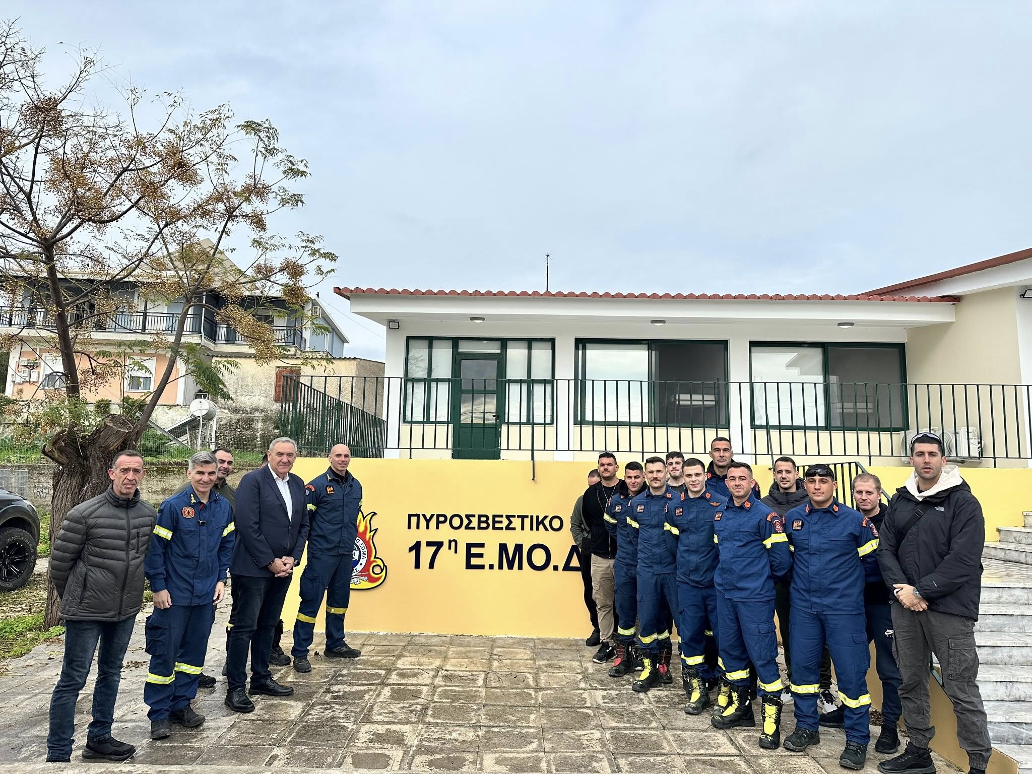Επίσκεψη στην ΕΜΟΔΕ Ζακύνθου και στο Πυροσβεστικό Κλιμάκιο Ελατίων