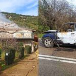 Πυρκαγιά σε κατοικία στην Άνω Μαριολάτα Φωκίδας – Νεκρός άνδρας σε όχημα