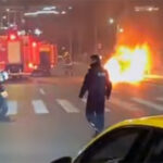 Πυρκαγιά σε Ι.Χ. όχημα επί της Λεωφόρου Κηφισίας στη Φιλοθέη Αττικής