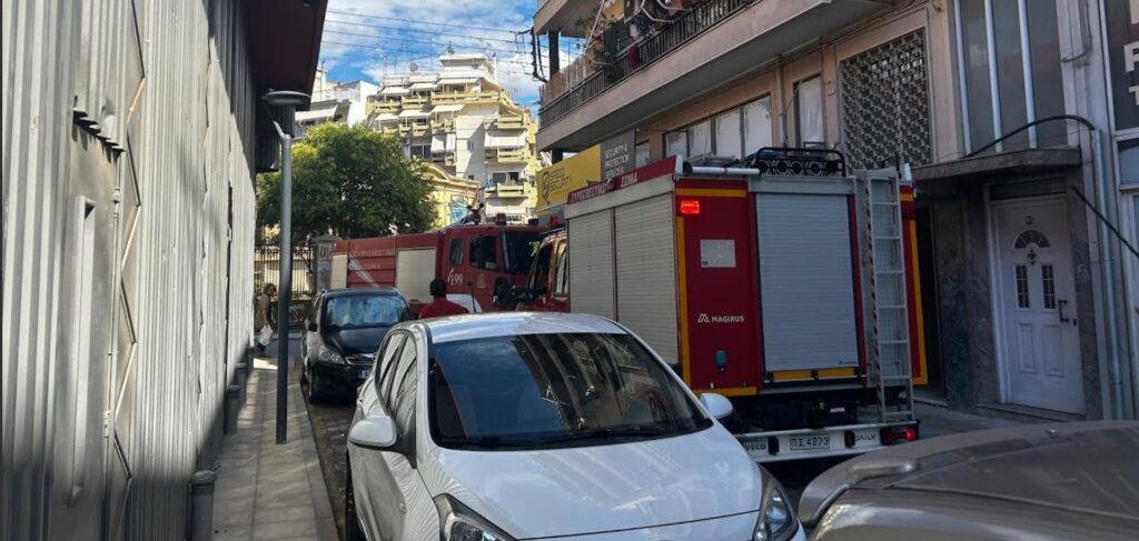 Πυρκαγιά σε διαμέρισμα επί της οδού Προμηθέως στο Αγρίνιο