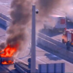 Πυρκαγιά σε Ι.Χ. επιβατικό όχημα στη Λεωφόρο Ποσειδώνος στο ύψος του Μοσχάτου