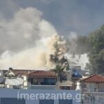 Πυρκαγιά σε καμινάδα καταστήματος εστίασης στην περιοχή του Αγίου Λαζάρου στην Ζάκυνθο