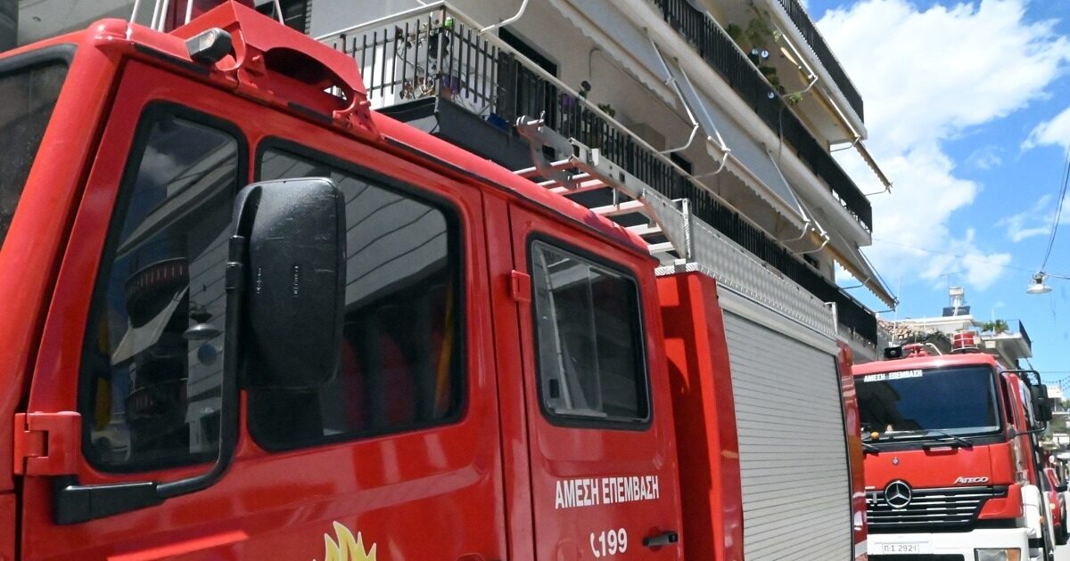 Πυρκαγιά σε διαμέρισμα στην περιοχή της Περαίας στη Θεσσαλονίκη