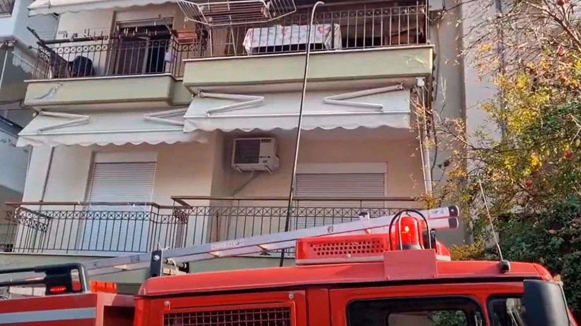 Πυρκαγιά σε διαμέρισμα στην περιοχή της Πολίχνης Θεσσαλονίκης
