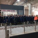 Εκπαιδευτική επίσκεψη δοκίμων πυροσβεστών στο Μετρό Θεσσαλονίκης