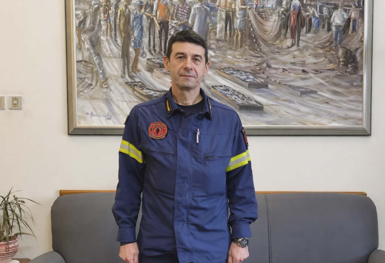 Ο Αντιστράτηγος Παναγιώτης Μπαθρέλος νέος Γενικός Επιθεωρητής Πυροσβεστικού Σώματος Βόρειας Ελλάδας