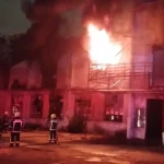 Πυρκαγιά σε εγκαταλελειμμένο χώρο εργοστασίου επί της οδού Αγίου Αντωνίου στα Πατήσια