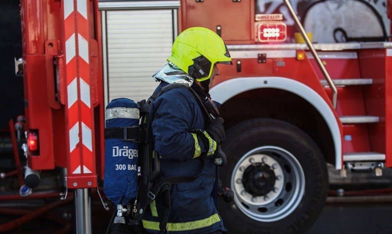 Πυρκαγιά σε αρτοπαρασκευαστήριο επί της οδού Πάφου στο Κερατσίνι