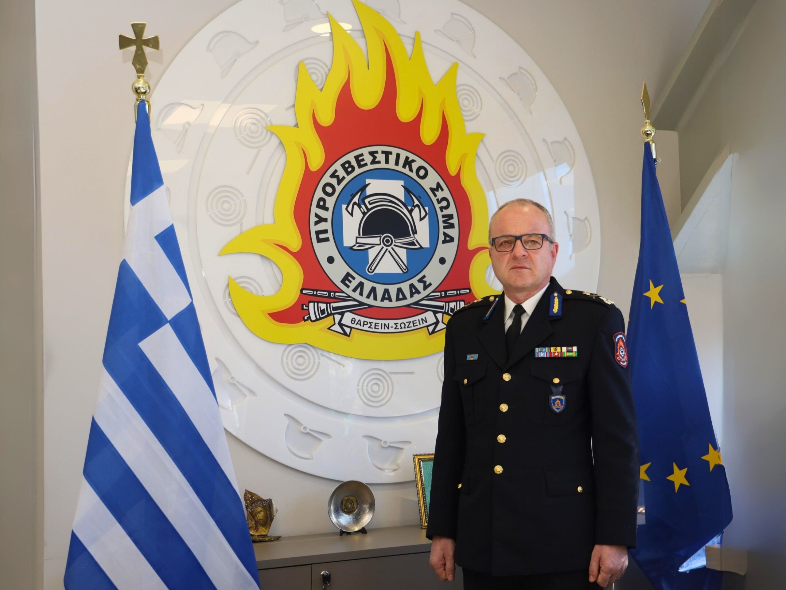 Κρίσεις ΚΥΣΕΑ: Διατηρείται Αρχηγός Πυροσβεστικού Σώματος ο Αντιστράτηγος Θεόδωρος Βάγιας