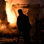 Πυρκαγιά σε βιομηχανικό χώρο στην Μάνδρα Αττικής