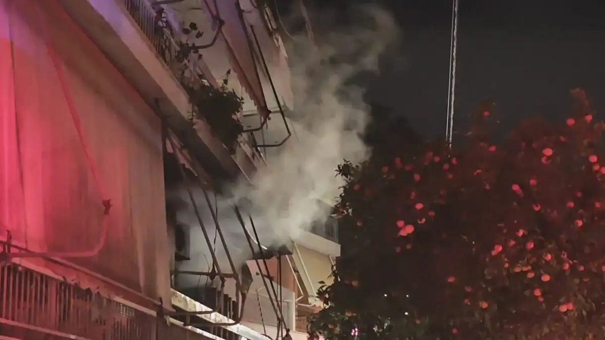 Πυρκαγιά σε διαμέρισμα πολυκατοικίας επί της οδού Σοφοκλή Βενιζέλου στο Χαλάνδρι