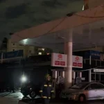 Πυρκαγιά σε εγκαταλελειμμένο πρατήριο καυσίμων επί της οδού Νιρβάνα στα Κάτω Πατήσια