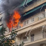 Πυρκαγιά σε διαμέρισμα πολυκατοικίας στη Νέα Σμύρνη