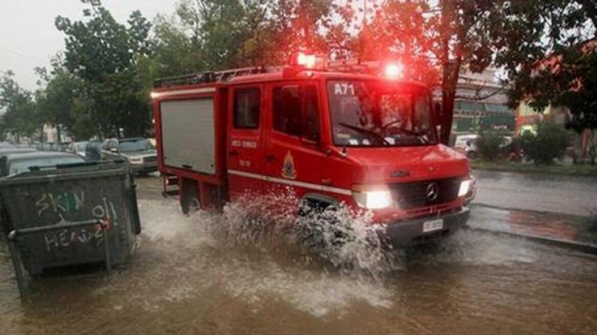 Σε αυξημένη ετοιμότητα το Πυροσβεστικό Σώμα λόγω επιδείνωσης του καιρού