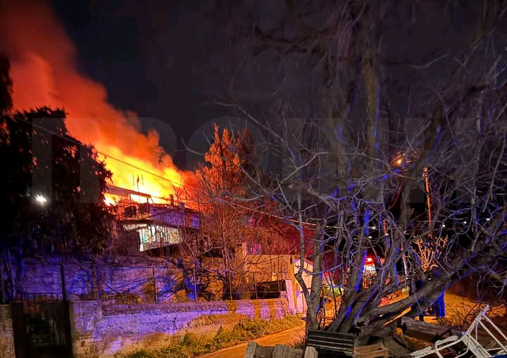 Πυρκαγιά σε κατοικία στην περιοχή Περιγιάλι Καβάλας
