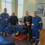 Σημαντική χορηγία πυροσβεστικού εξοπλισμού στους Εθελοντές Πυροσβέστες Ξάνθης από τη Σ.Ε.Κ.Ε.