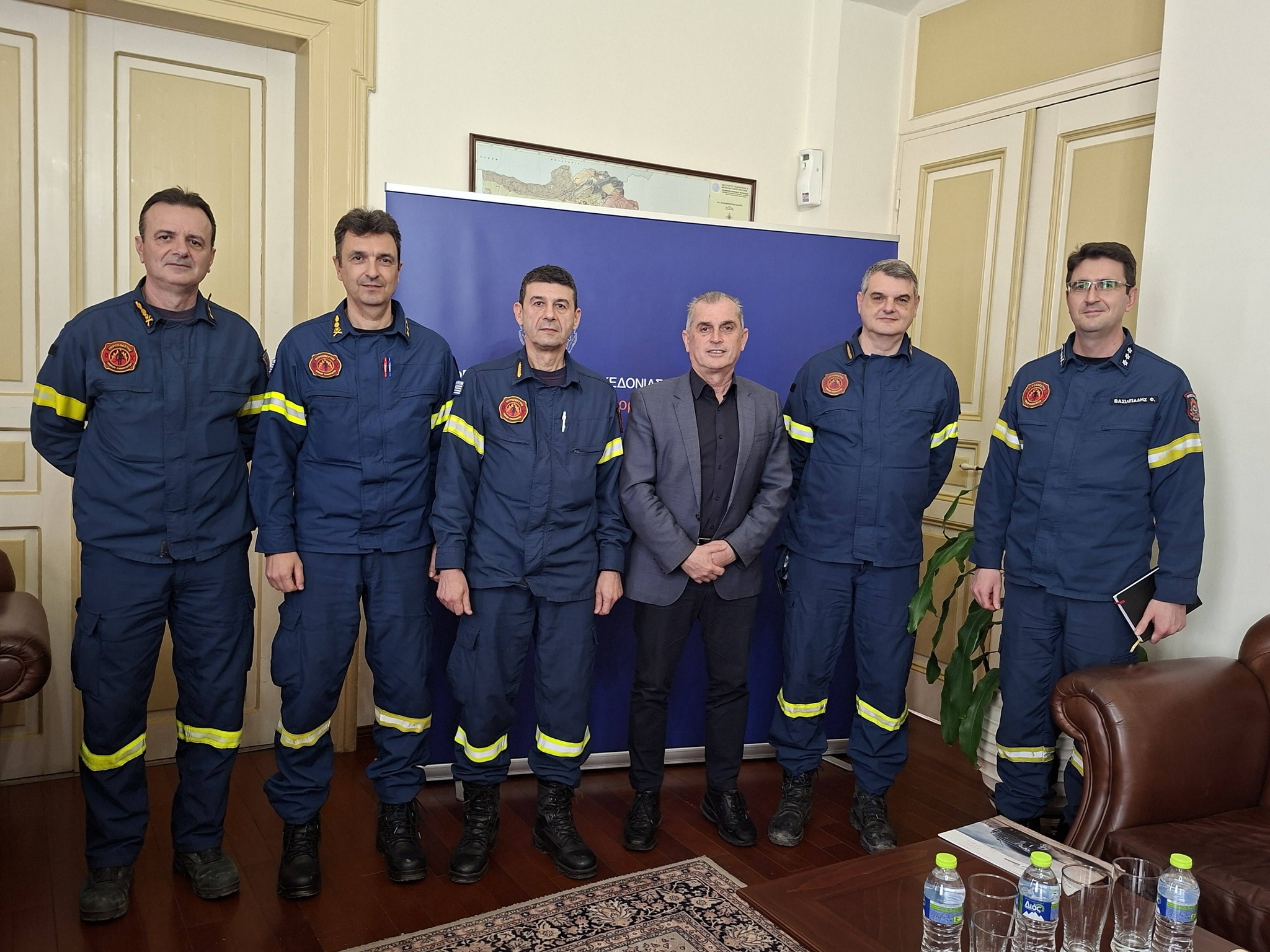 Στις Σέρρες ο Γενικός Επιθεωρητής Π.Σ. Βορείου Ελλάδος Παναγιώτης Μπαθρέλλος