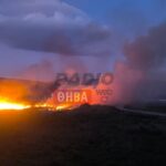 Πυρκαγιά σε χαμηλή βλάστηση στις Πηγές Μαυρονερίου στη Λιβαδειά Βοιωτίας