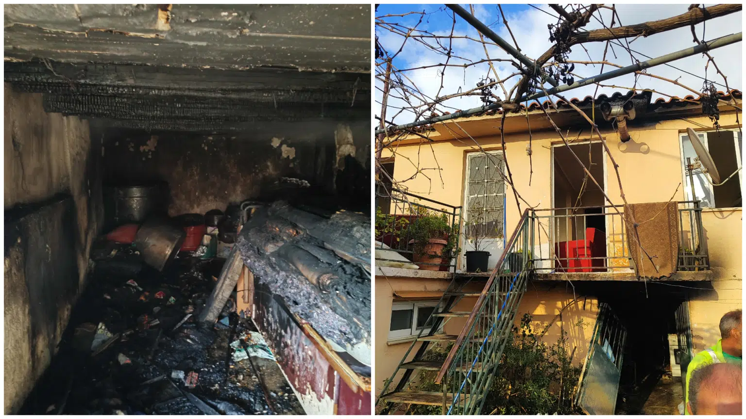 Πυρκαγιά σε οικία στο Μουζάκι Μεσσηνίας