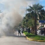 Πυρκαγιά σε Ι.Χ όχημα επί της Λεωφόρου Ιωνίας στον Άλιμο