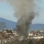 Πυρκαγιά σε οικία στην περιοχή της Νέας Σμύρνης στην πόλη της Λάρισας