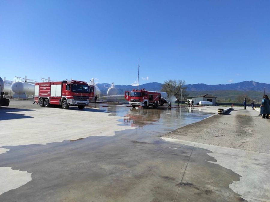 Καρδίτσα: Επιτυχής άσκηση «ΥΓΡΟ ΠΥΡ» για περιστατικά υγραερίου
