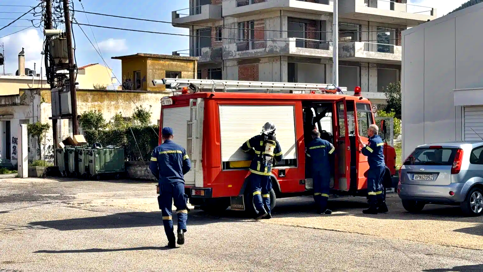 Με επιτυχία ολοκληρώθηκε η συμμετοχή του Π.Κ Κυπαρισσίας στην άσκηση εκκένωσης του Νοσοκομείου της πόλης