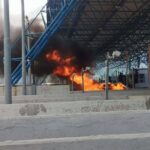 Πυρκαγιά σε Ι.Χ όχημα στο 135,8ο χιλιόμετρο της Ε.Ο Αθηνών – Θεσσαλονίκης στην περιοχή της Τραγάνας Φθιώτιδας