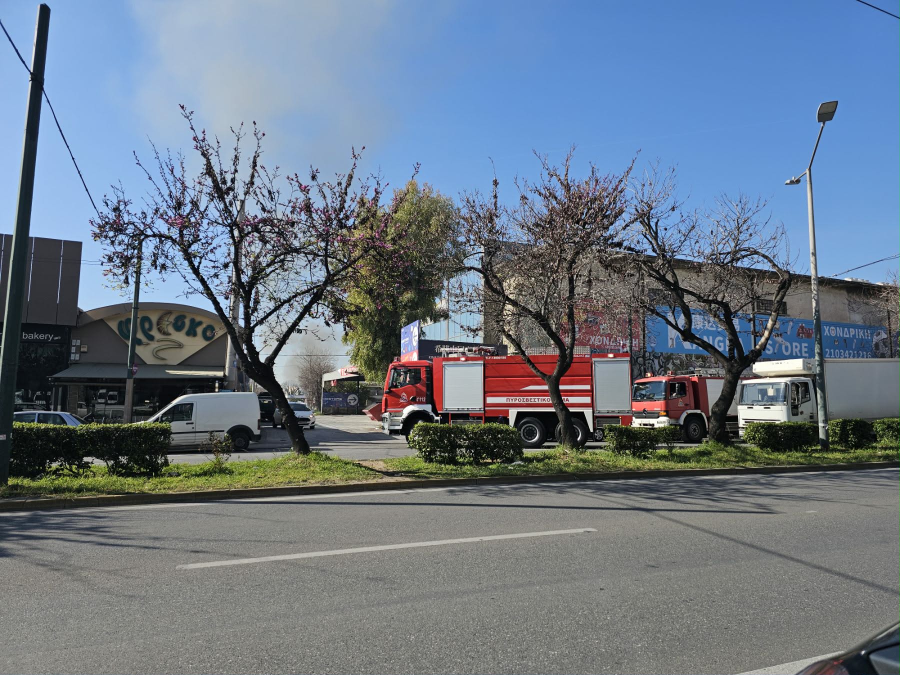 Πυρκαγιά σε οικοπεδικό χώρο επί της οδού Αριστοτέλους στον Ταύρο Πυρκαγιά σε οικοπεδικό χώρο επί της οδού Αριστοτέλους στον Ταύρο