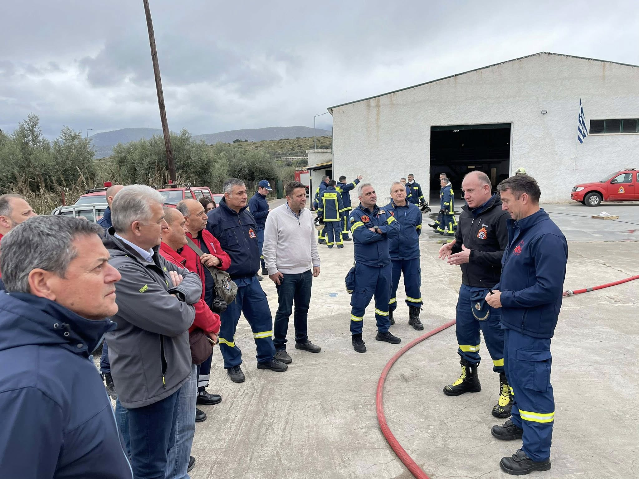 Ιτέα Φωκίδας: Εκπαίδευση πυροσβεστών με εξομοιωτή πυρκαγιάς «Fire Dragon»