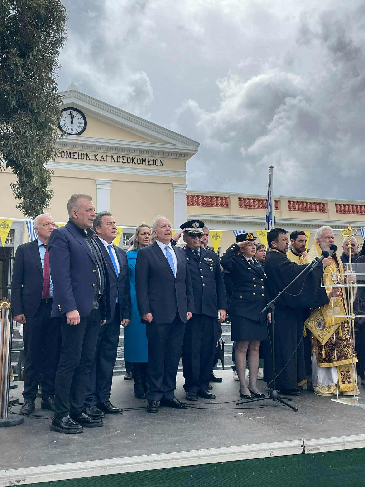 Άνδρος: Παρουσία του Πυροσβεστικού Σώματος στον εορτασμό της Παναγίας Θεοσκέπαστης