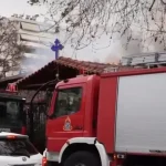 Πυρκαγιά σε αποθηκευτικό χώρο εκκλησίας στη Λιοσίων