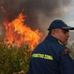 Πυρκαγιά σε χορτολιβαδική έκταση στη Σητεία Κρήτης