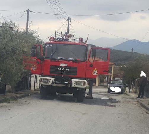 Πυρκαγιά σε κεραμοσκεπή οικίας στην περιοχή Καισαρειά Κοζάνης