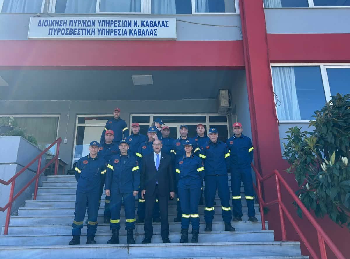 Επισκέψεις του Γενικού Γραμματέα Πολιτικής Προστασίας στις Διοικήσεις Πυροσβεστικών Υπηρεσιών σε Καβάλα και Ξάνθη