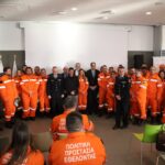 Παράδοση Μέσων Ατομικής Προστασίας σε εθελοντές Πολιτικής Προστασίας