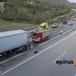 Ιωάννινα: Χωρίς αισθήσεις γυναίκα μετά από τροχαίο στην Εγνατία Οδό