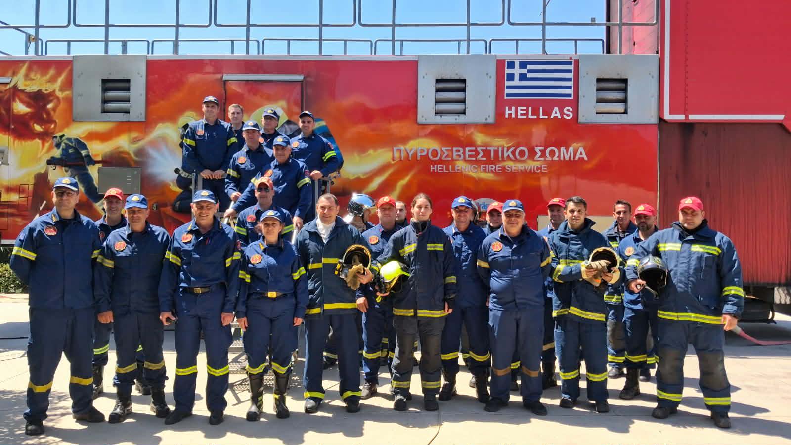 Σύρος: «Fire Dragon» στην ΠΥ Ερμούπολης με συμμετοχή Ενόπλων Δυνάμεων και ONEX