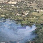 Πυρκαγιά σε χαμηλή βλάστηση στην περιοχή Αγκώνας Κεφαλονιάς