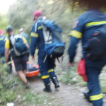 Επιχείρηση για τραυματισμένο άνδρα στο Καστράκι Θεσσαλίας
