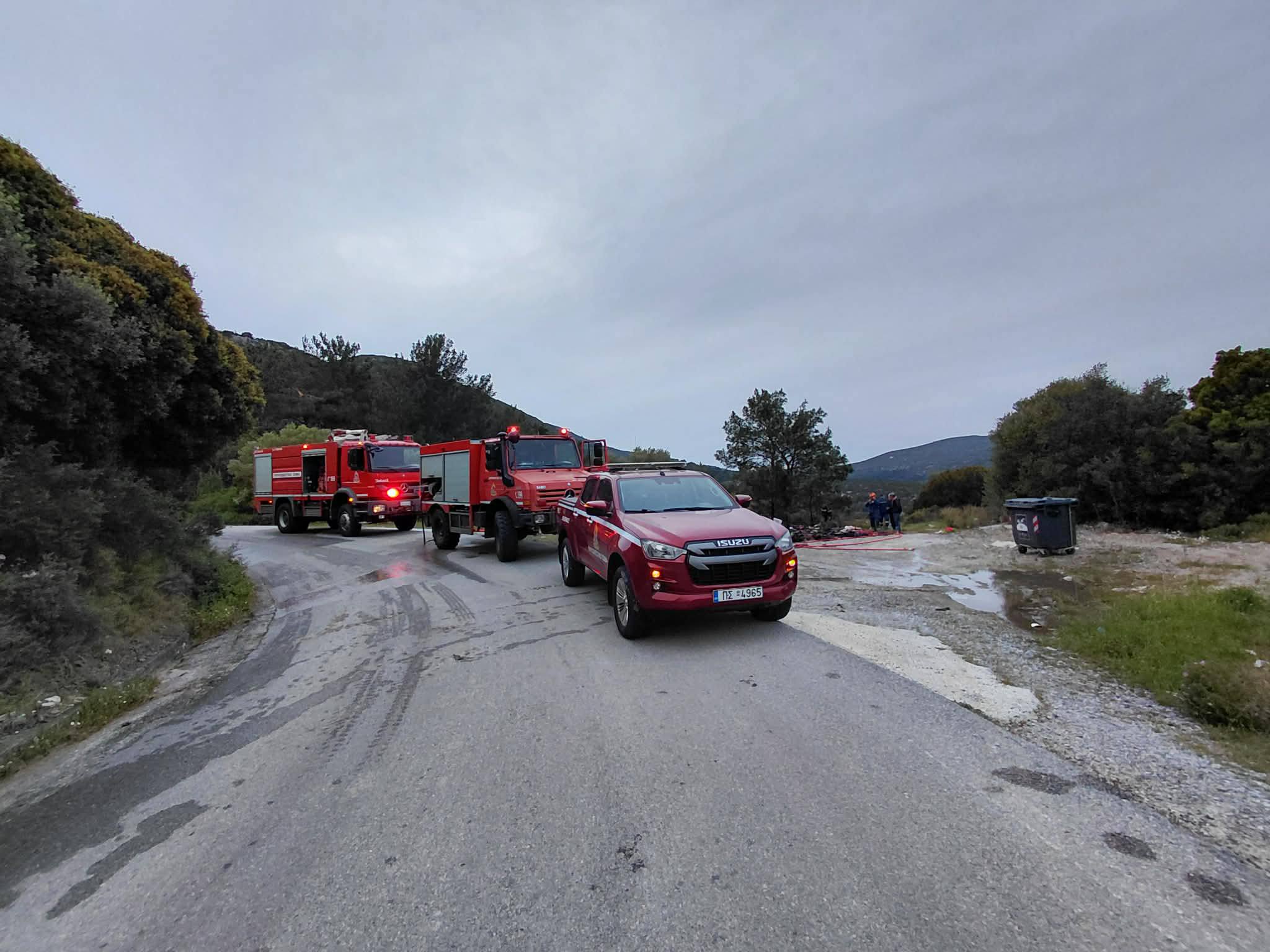 Συλλήψεις και πρόστιμα για παράνομες καύσεις σε Σπάρτη, Λέσβο και Άρτα