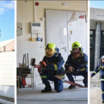 Πολύγυρος: Επιχειρησιακή άσκηση της Πυροσβεστικής στο Δικαστικό Μέγαρο