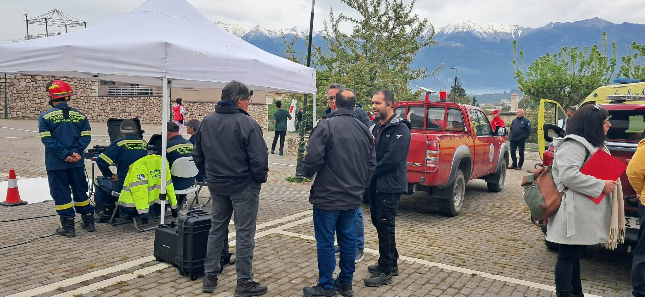 Σπάρτη: Άσκηση «Αφυσσού 2026» για δασική πυρκαγιά και εκκένωση οικισμού