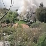 Πυρκαγιά σε χώρο κοιμητηρίου στο Ελληνικό Ιωαννίνων