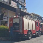 Πυρκαγιά σε κατάστημα υπηρεσιών μασάζ στο κέντρο της Λάρισας