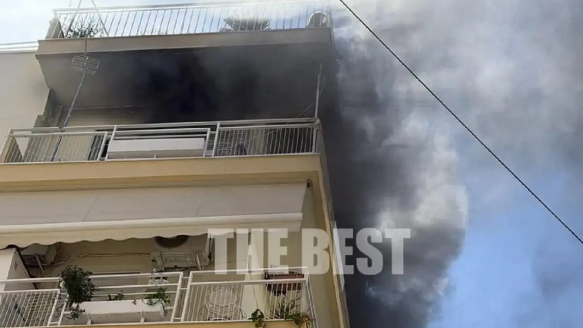 Πυρκαγιά σε διαμέρισμα επί της οδού Ασημάκη Φωτήλα στην Πάτρα