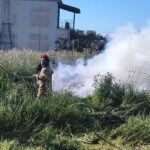 Πυρκαγιά σε οικοπεδική έκταση στην περιοχή Βανάτο Ζακύνθου