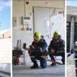 Πολύγυρος: Επιχειρησιακή άσκηση της Πυροσβεστικής στο Δικαστικό Μέγαρο