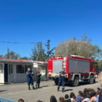 Ενημέρωση μαθητών για την πυροπροστασία από το Πυροσβεστικό Κλιμάκιο Πόμπιας στις Μοίρες Ηρακλείου